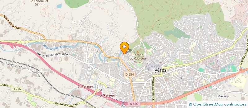 localisation de l'entreprise REPULSEO  HYERES