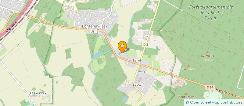 localisation de l'entreprise REPVISION à FONTENAY-LES-BRIIS