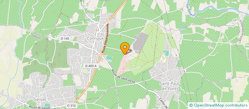 localisation de l'entreprise REQS  CONNAUX