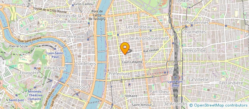 localisation de l'entreprise REQUEA à LYON
