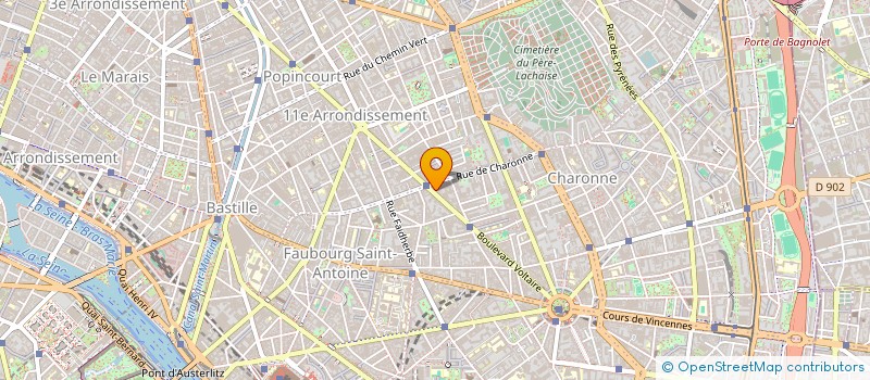 localisation de l'entreprise REQUEST  PARIS