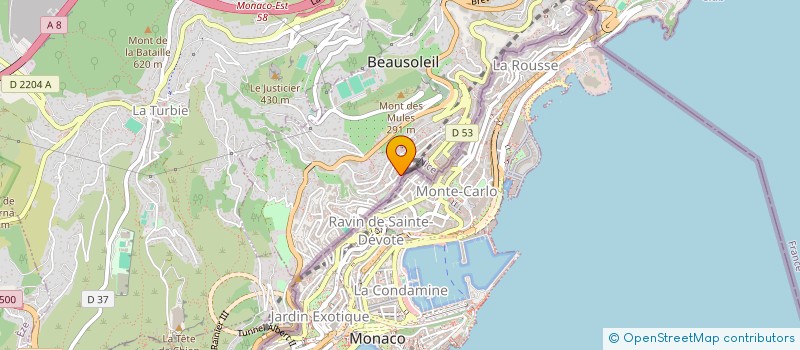 localisation de l'entreprise REQUINTE à BEAUSOLEIL