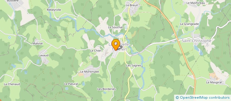 localisation de l'entreprise RER à LA CHAPELLE-TAILLEFERT