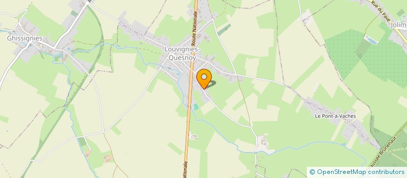 localisation de l'entreprise RERICO SERVICES  RAUCOURT-AU-BOIS