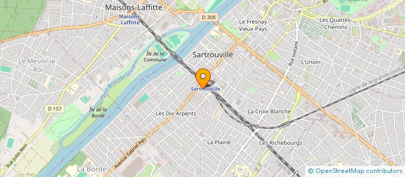 localisation de l'entreprise RERO DETAILLANT à SARTROUVILLE