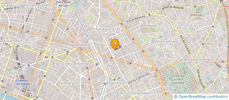 localisation de l'entreprise RERUM ARCHITECTES  PARIS