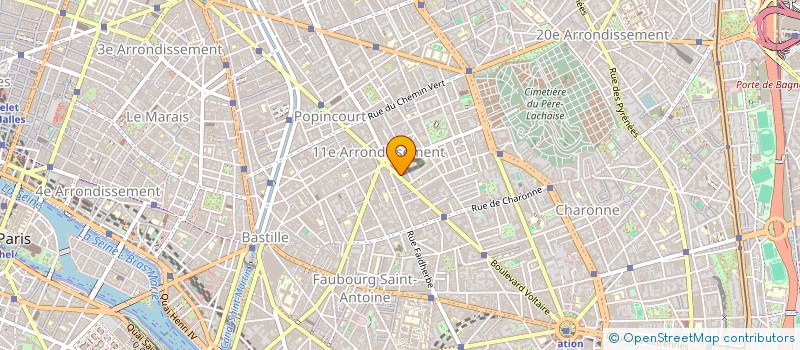 localisation de l'entreprise RES  PARIS