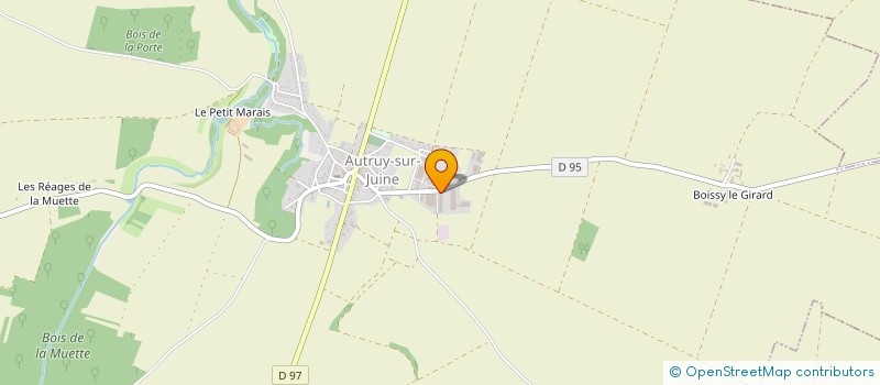 localisation de l'entreprise RES-AIR  AUTRUY-SUR-JUINE