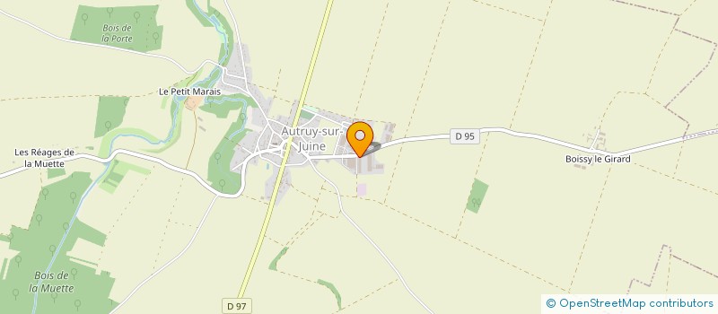 localisation de l'entreprise RES-AIR  AUTRUY-SUR-JUINE