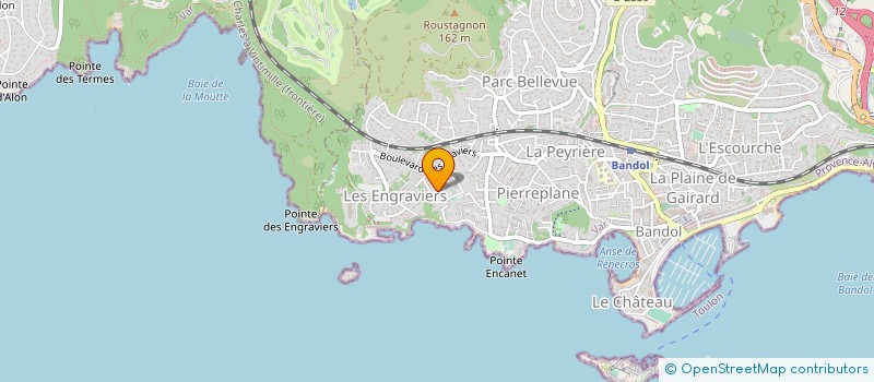 localisation de l'entreprise RES ARGONAUTES à BANDOL