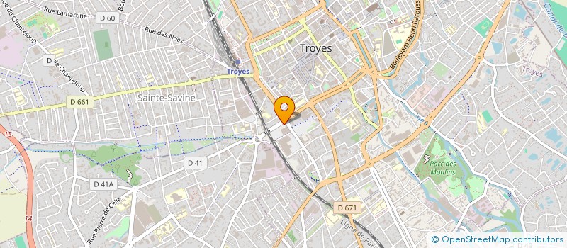 localisation de l'entreprise RES'AUBE COMPETENCES  TROYES