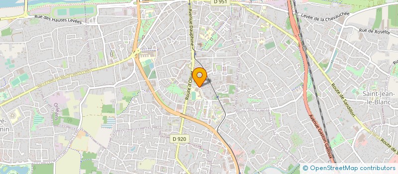 localisation de l'entreprise RES BADINIERES à ORLEANS