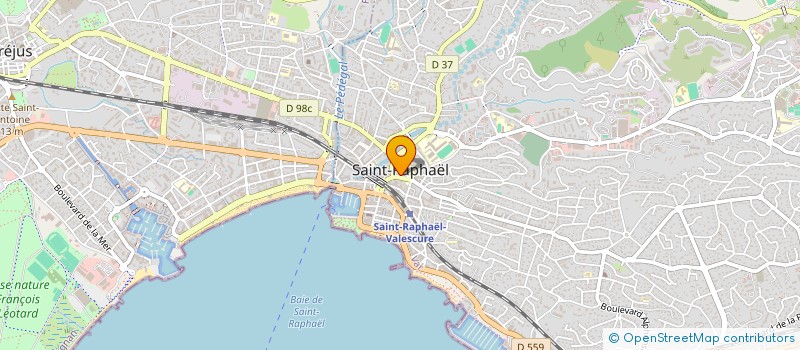 localisation de l'entreprise RES BAIE D'AGAY à SAINT-RAPHAEL