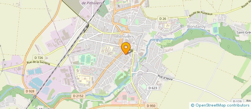 localisation de l'entreprise RES BEAURIEUX à PITHIVIERS