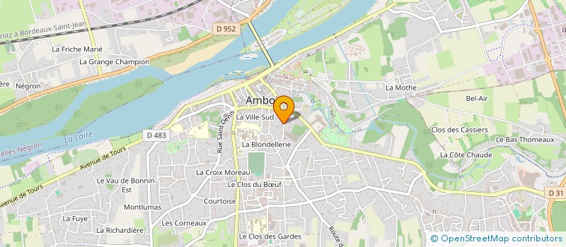 localisation de l'entreprise RES CARDINAL D AMBOISE  AMBOISE