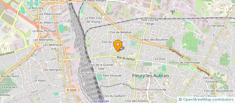 localisation de l'entreprise RES CLOS DES ANDRILLONS à FLEURY-LES-AUBRAIS