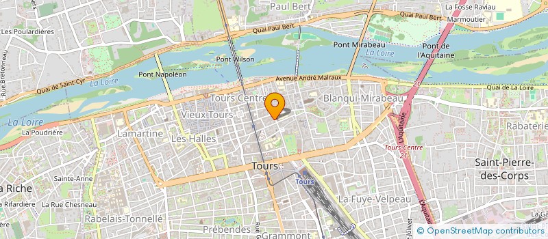 localisation de l'entreprise RES CORNEILLE  TOURS