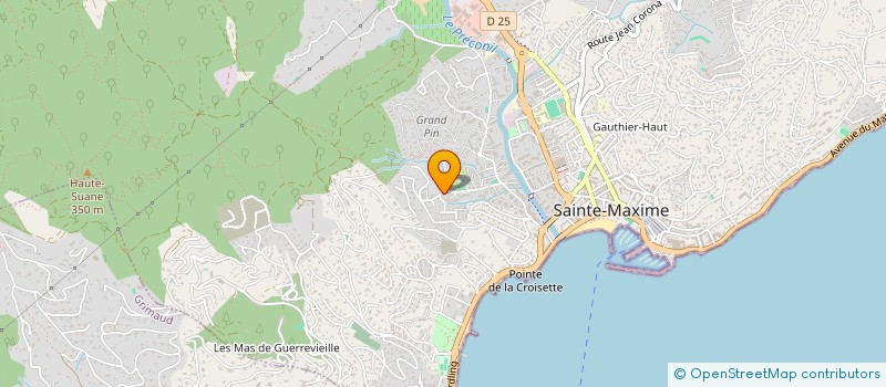 localisation de l'entreprise RES COTEAUX DU PRECONIL à SAINTE-MAXIME