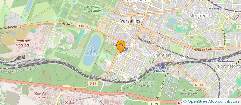 localisation de l'entreprise RES DES 4 ET 6 R D ANJOU A VERSAILLES à VERSAILLES