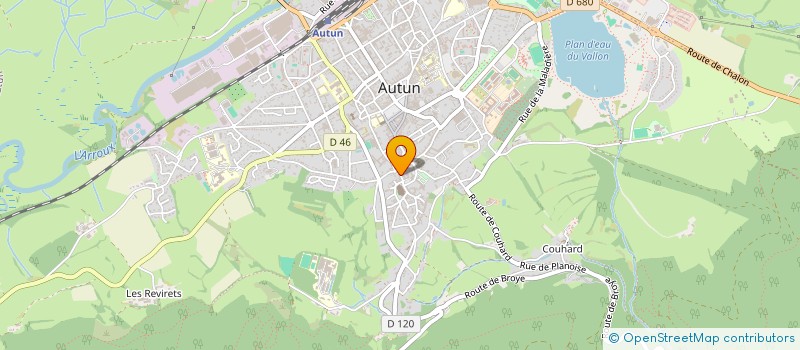 localisation de l'entreprise RES DEVELOPPEMENT à AUTUN