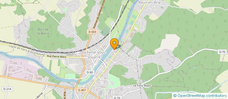 localisation de l'entreprise RES DU MOULIN LA FERTE SOUS JOUARRE à LA FERTE-SOUS-JOUARRE