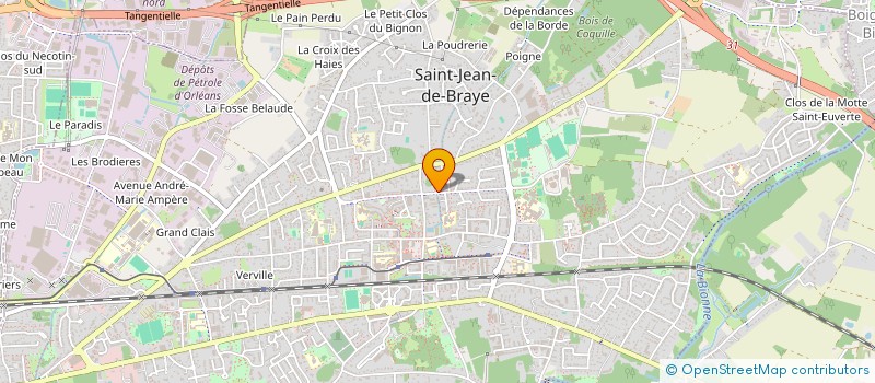 localisation de l'entreprise RES DU PARC à SAINT-JEAN-DE-BRAYE