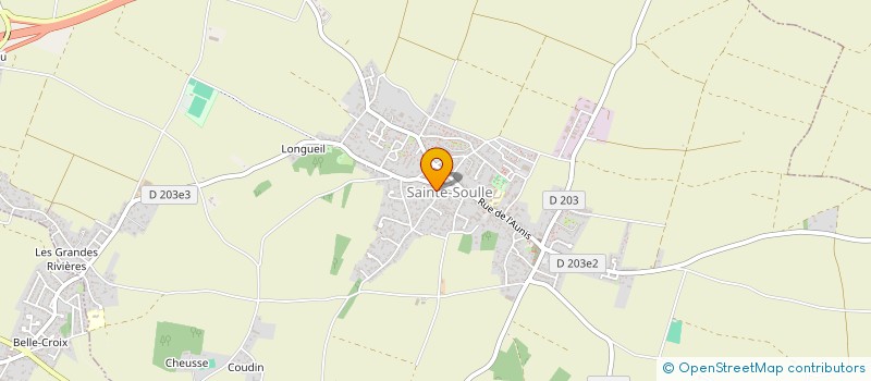 localisation de l'entreprise RES'EAU TECH  SAINTE-SOULLE