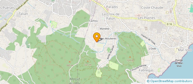 localisation de l'entreprise RES'EAUX à LA SEYNE-SUR-MER