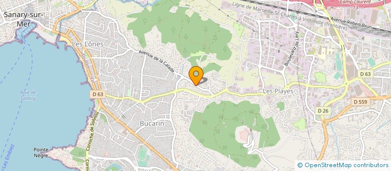 localisation de l'entreprise RES EL BIAR à SIX-FOURS-LES-PLAGES