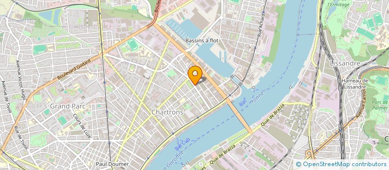 localisation de l'entreprise RES ELLINGTON  BORDEAUX