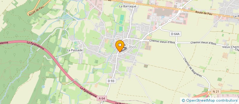 localisation de l'entreprise RES GERBET BOURGUINE  IBOS