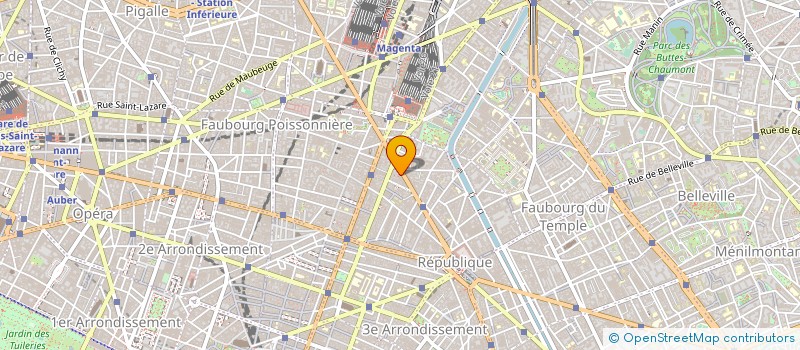 localisation de l'entreprise RES GRAND HOTEL LA MER A MORGAT à PARIS