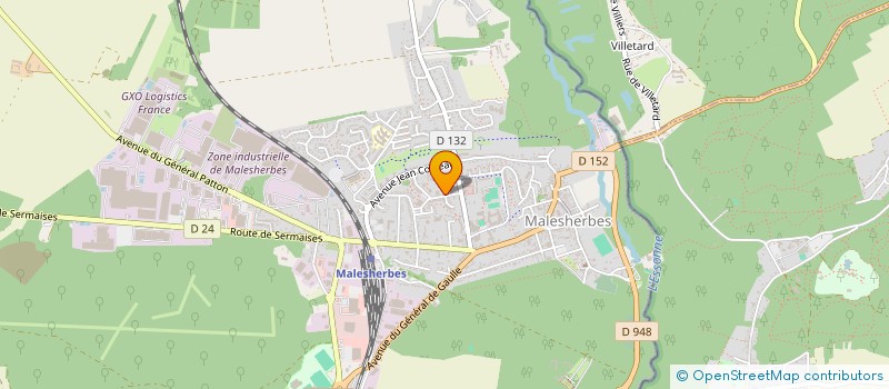 localisation de l'entreprise RES HAUTS DE MALESHERBES  LE MALESHERBOIS