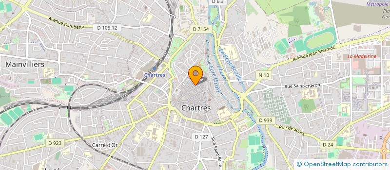 localisation de l'entreprise RES HENRI GARNIER à CHARTRES