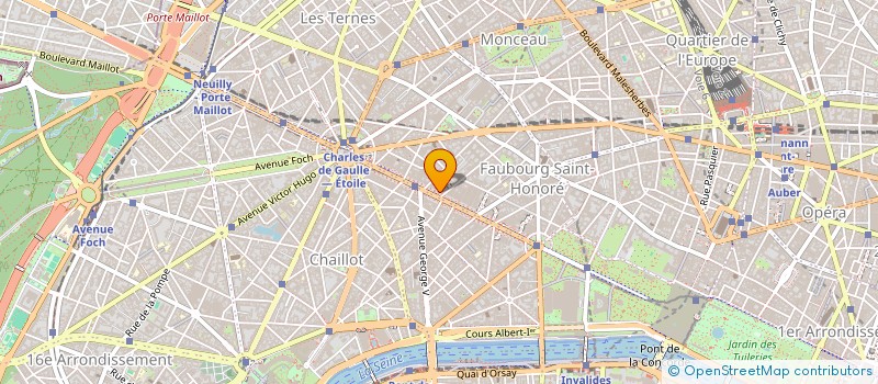 localisation de l'entreprise RES HOME FRANCE MAISON RETRAITE GLANDIER à PARIS