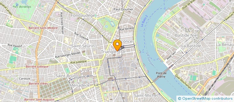 localisation de l'entreprise RES IMMEUBLE ALLEE DE TOURNY  BORDEAUX