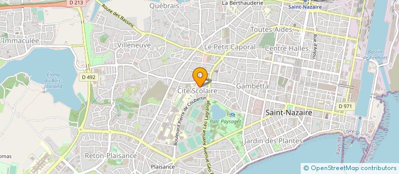 localisation de l'entreprise RES INGENIERIE à SAINT-NAZAIRE