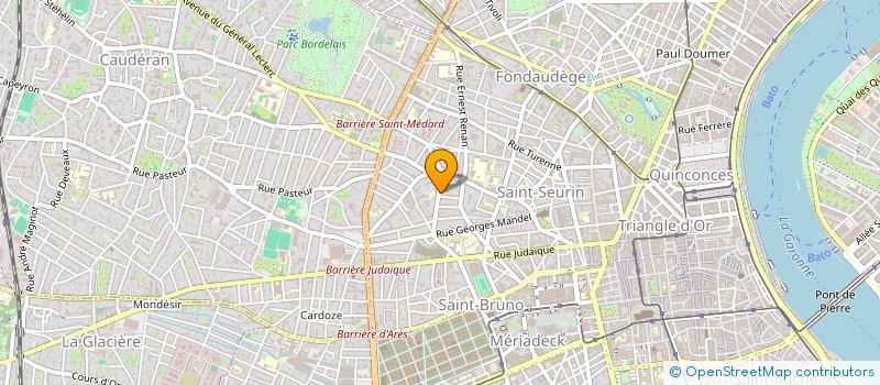 localisation de l'entreprise RES L AMIRAL  BORDEAUX