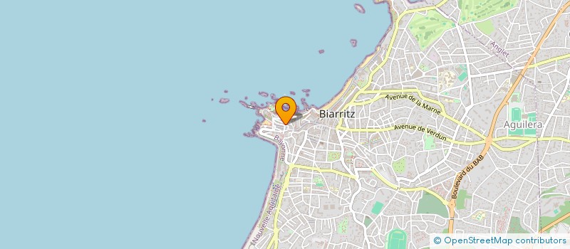 localisation de l'entreprise RES L'ATALAYE  BIARRITZ