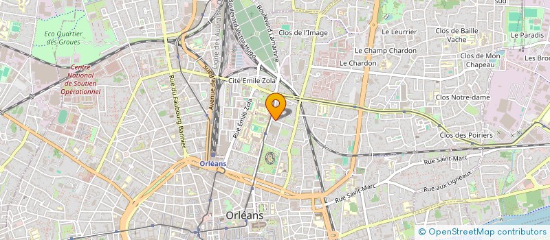 localisation de l'entreprise RES LA CLAYE à ORLEANS