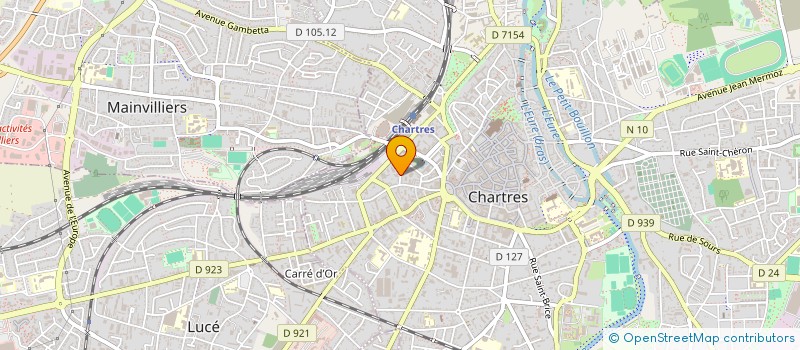 localisation de l'entreprise RES LES CARNUTES à CHARTRES