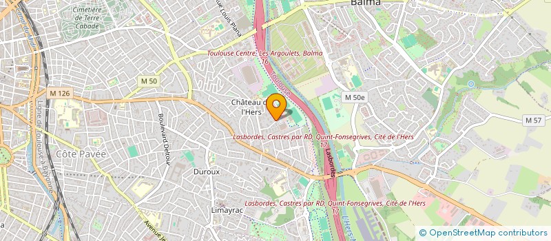 localisation de l'entreprise RES LES TERRASSES DE LUCIE à TOULOUSE