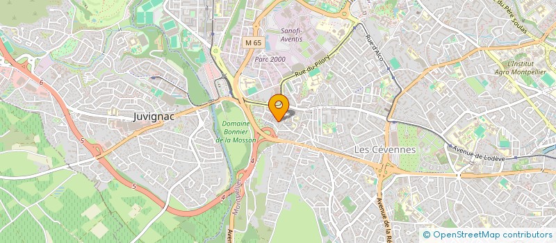 localisation de l'entreprise RES LOUISIANE à MONTPELLIER