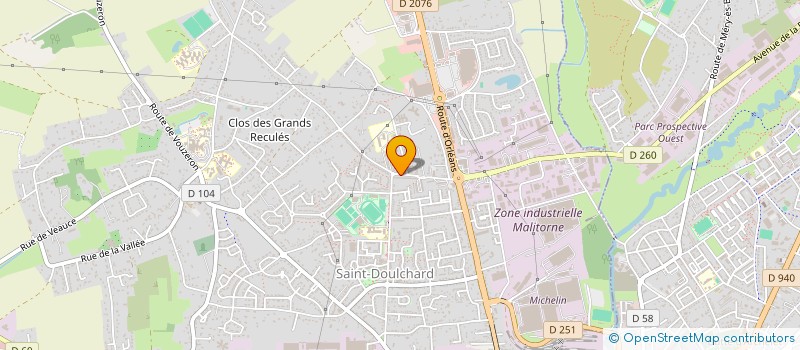 localisation de l'entreprise RES MEDIA  SAINT-DOULCHARD