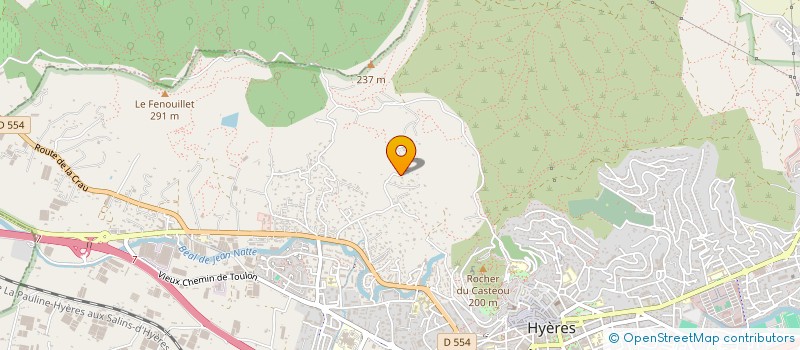 localisation de l'entreprise RES MONT DES OISEAUX à HYERES