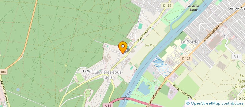 localisation de l'entreprise RES NOVAE  LE MESNIL-LE-ROI