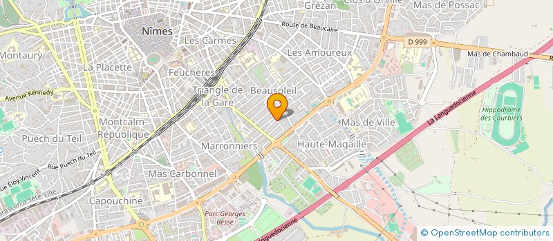 localisation de l'entreprise RES NULLIUS  NIMES