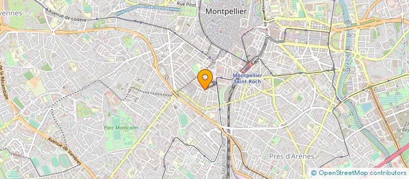 localisation de l'entreprise RES OBSIDIENNE à MONTPELLIER