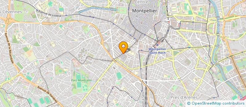 localisation de l'entreprise RES PERSONA à MONTPELLIER