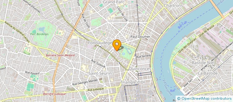 localisation de l'entreprise RES RUE EMILE ZOLA à BORDEAUX